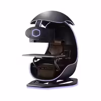 صندلی گیمینگ کولر مستر مدل CoolerMaster ORB X Gray