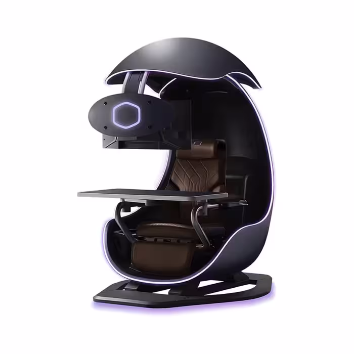 صندلی گیمینگ کولر مستر مدل CoolerMaster ORB X Gray