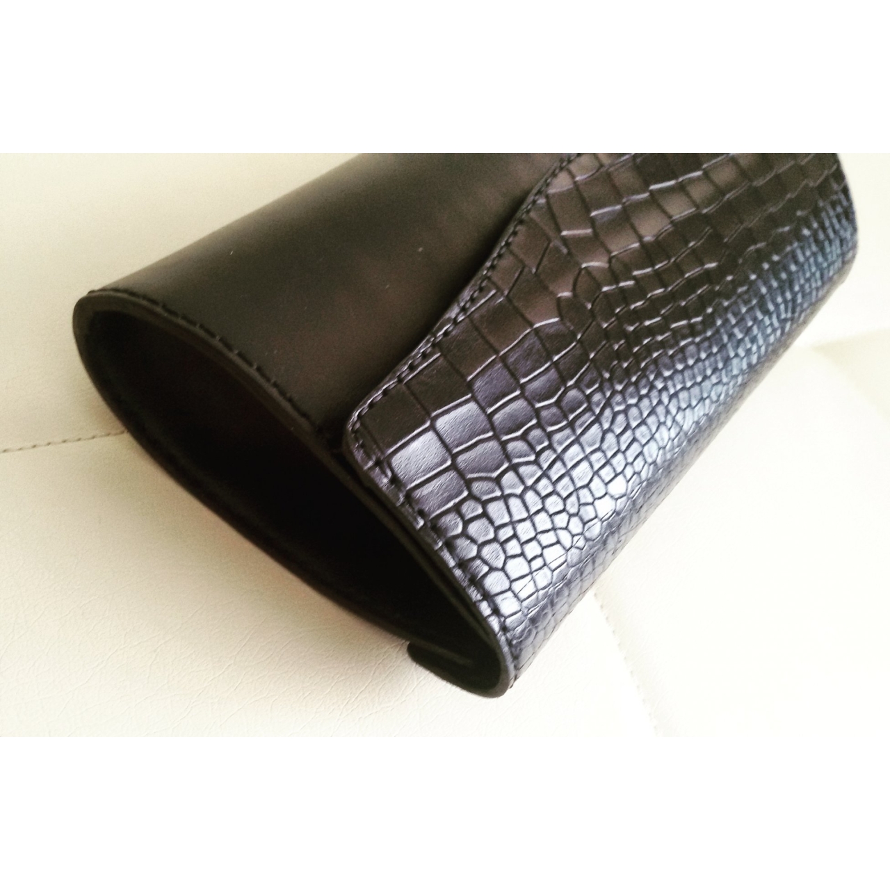 کیف دستی چرم زنانه رنگ مشکی