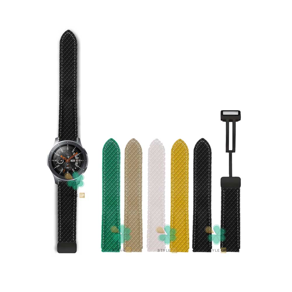 بند ساعت Leather Hive مناسب سامسونگ Galaxy Watch 46mm