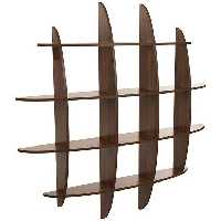 کتابخانه دیواری مندا مدل تیارا کد108