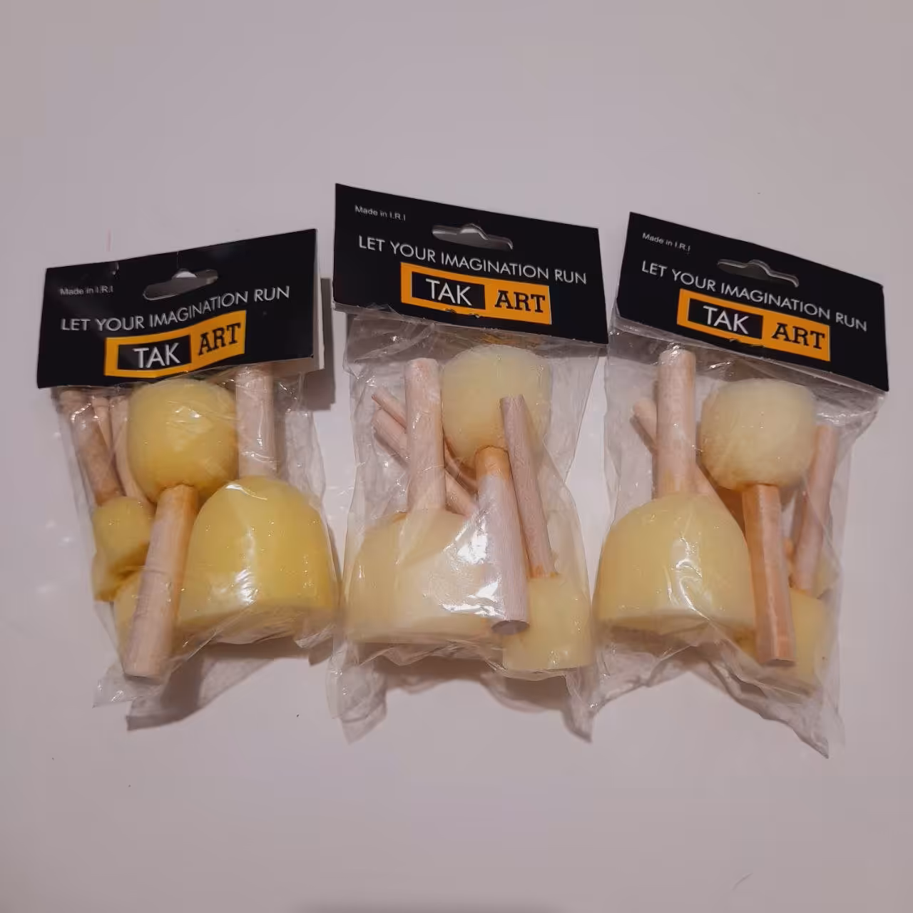 تامپون دسته چوبی 5 عددی