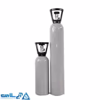 کپسول اکسیژن 10 لیتری کلاهک‌دار و دسته‌دار وکتو