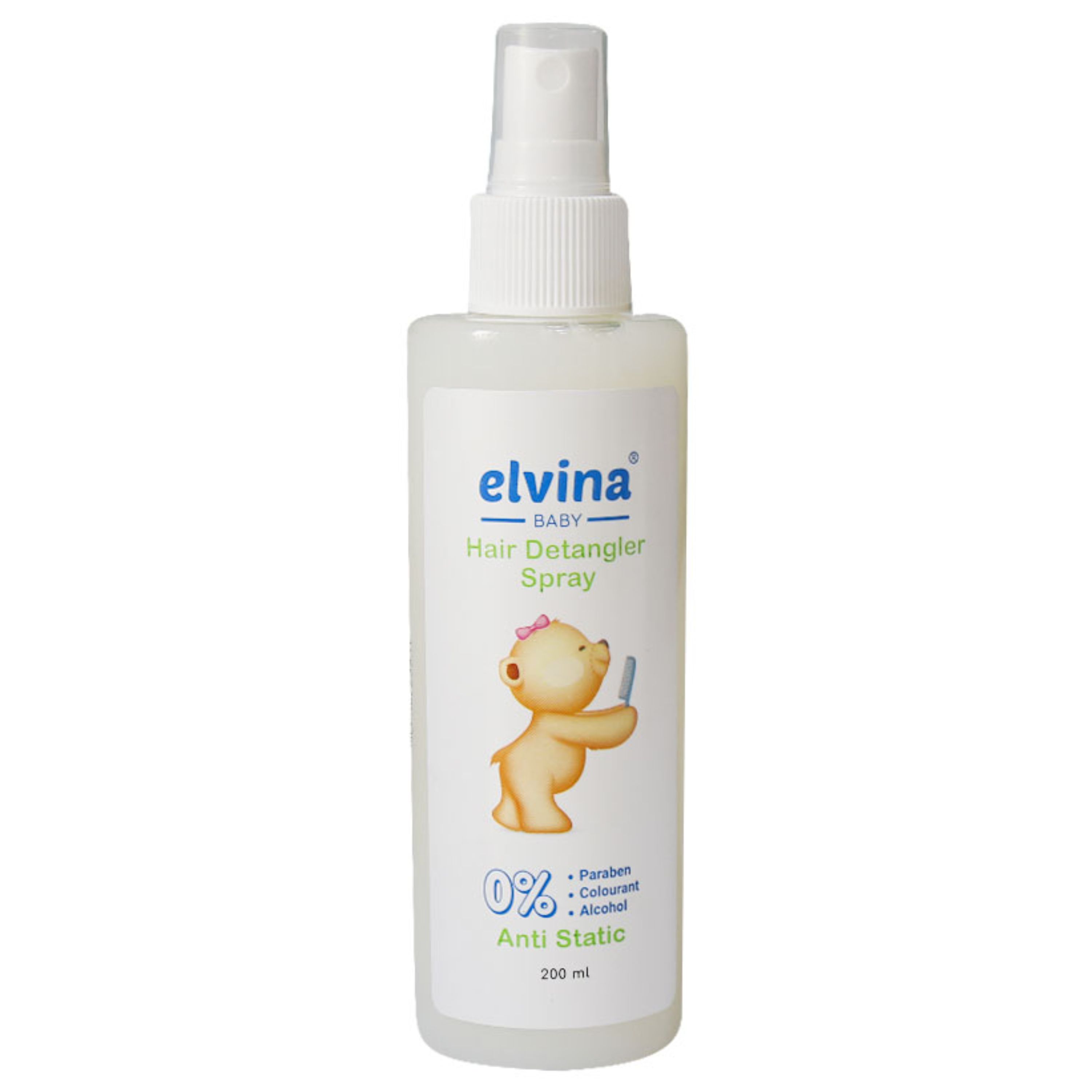 اسپری موی نرم کننده موی کودک Elvina 250ml