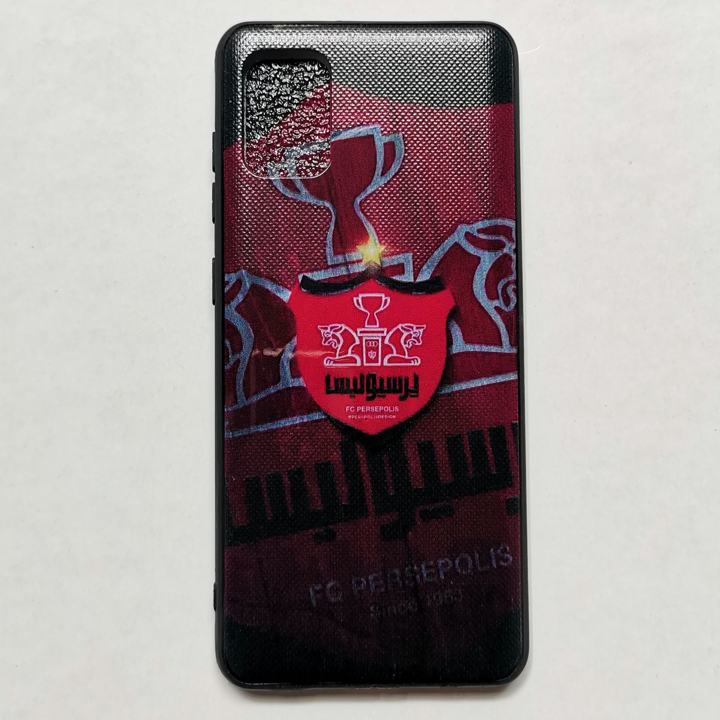 قاب طرحدار پرسپولیس مناسب گوشی سامسونگ A31
