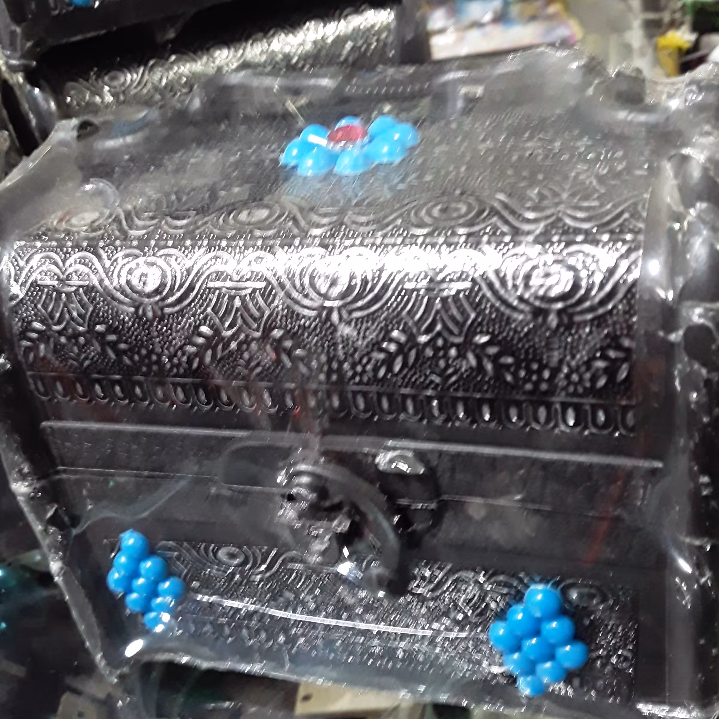 صندوقچه ی کوچک تزئینی مدل 2 طرح سنتی مناسب برای دکوری و جای جواهرات و لوازم ریز