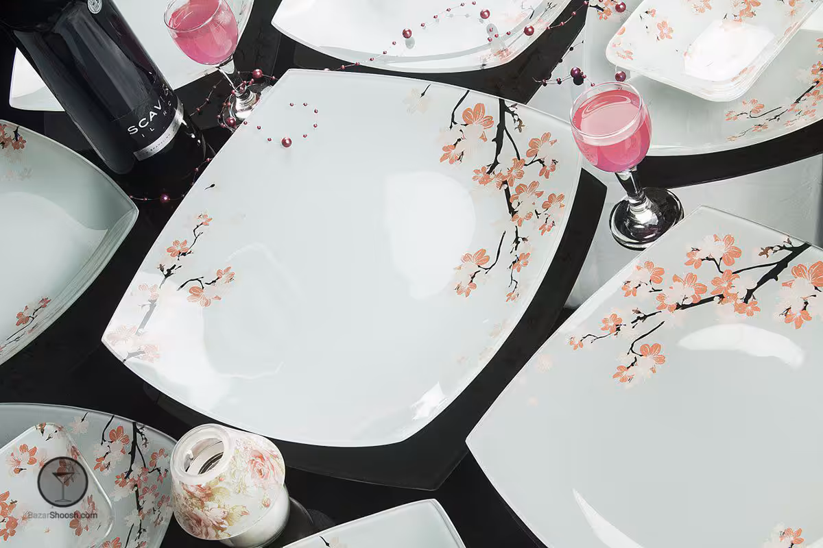 سرویس غذاخوری 25 پارچه مدل بونسا 796 قالب کویین آرکوفام