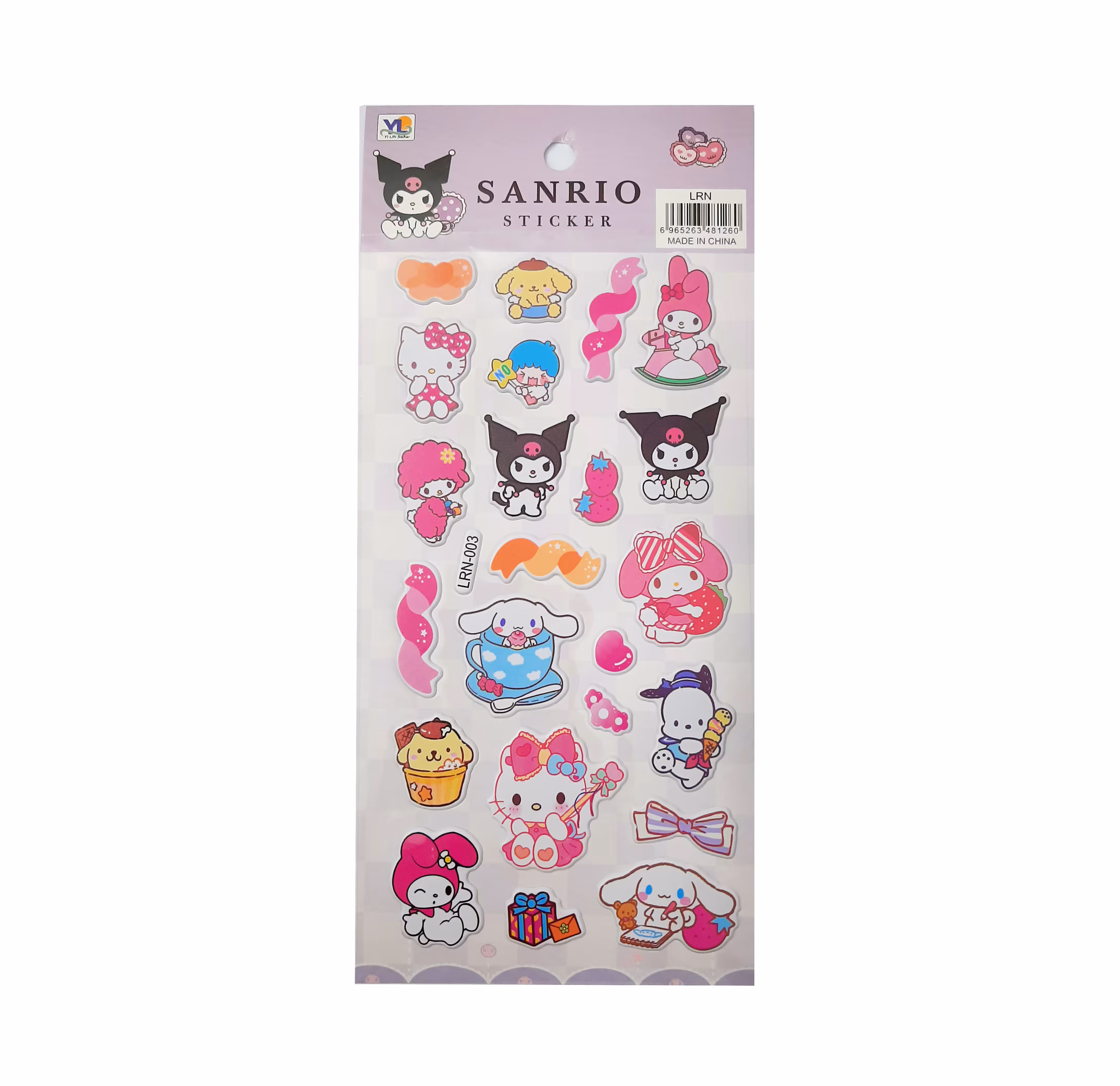 استیکر طرح کورومی ، ملودی و کیتی