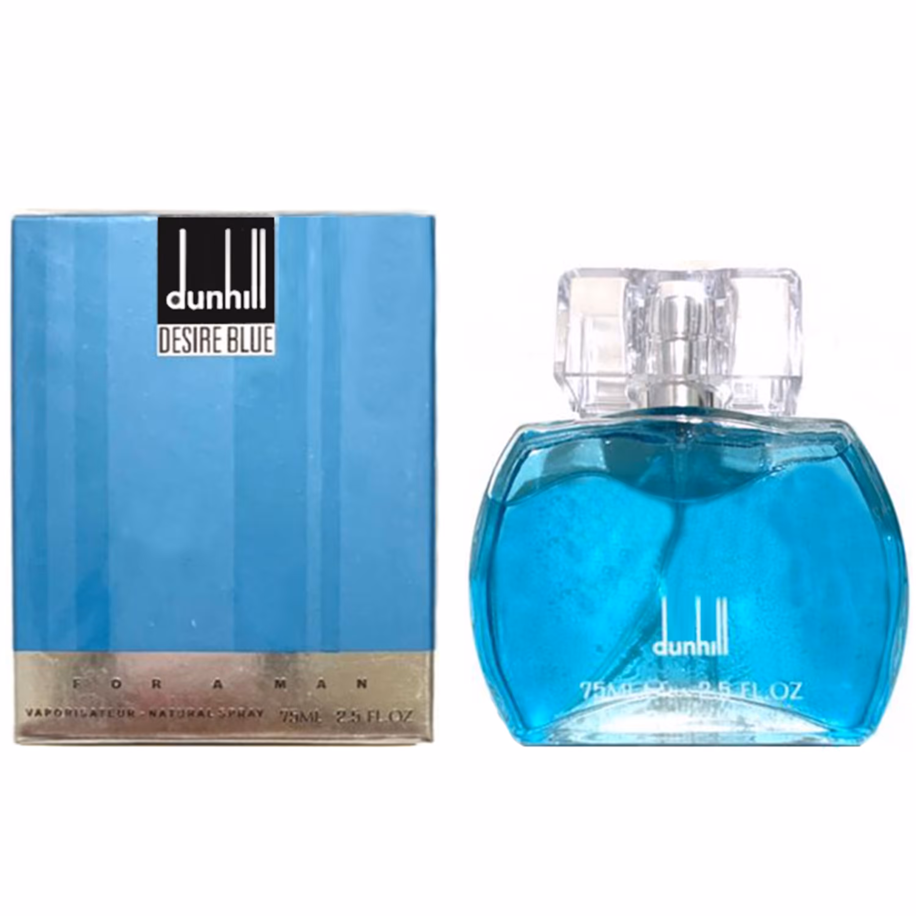 عطر ادو تویلت مردانه مدل دانهیل دیزایر بلو حجم 75 میلی لیتر