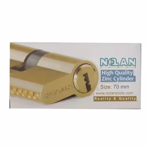 مغزی (سیلندر )هفت سانتی برنجی درب برند نولان 