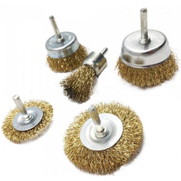  ست 5 عددی فرچه (برس) سیمی سر دریل