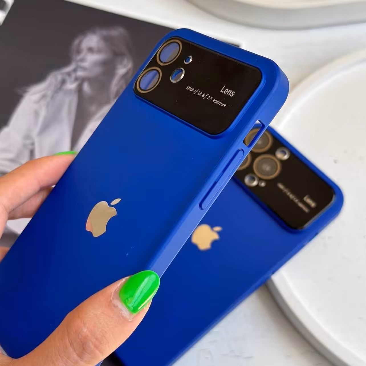 قاب گوشی موبایل محافظ لنزدار