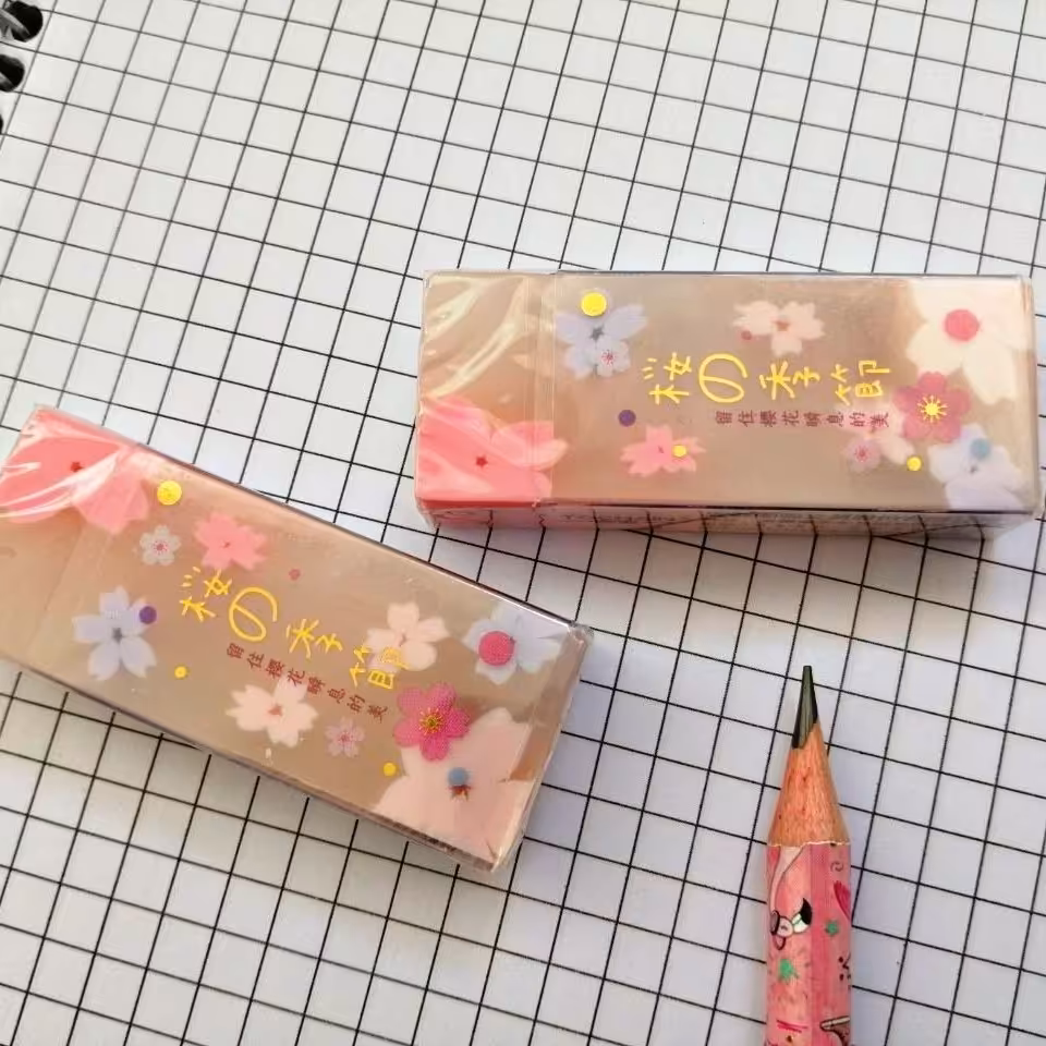 پاک کن پاکن شکوفه بهاری گل گلی ژله ای برند توچان 