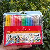 ماژیک نقاشی 20 رنگ فابر کاستل تازه بار و درجه یک برند معتبر FABER CASTELL