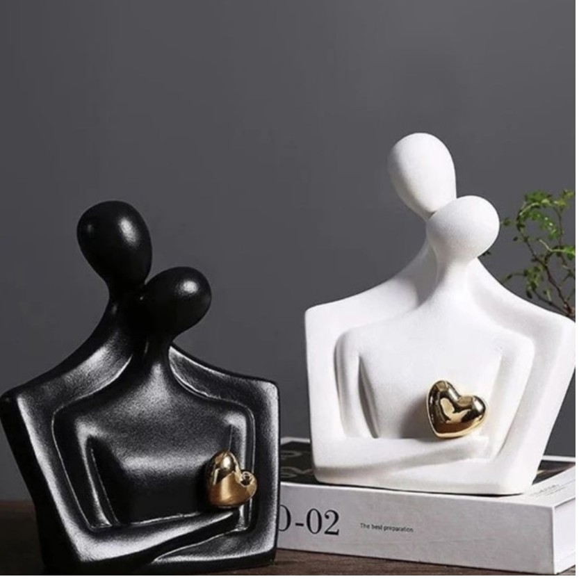 مجسمه زوج عاشق مینیمال