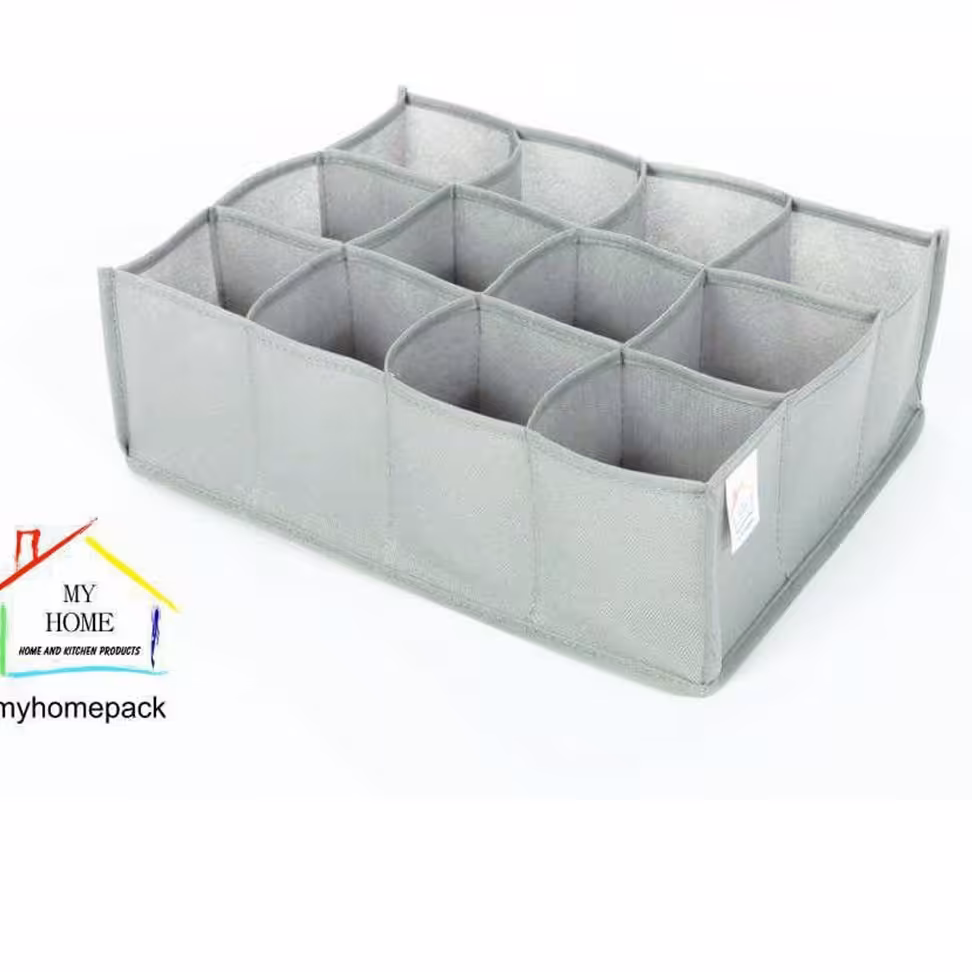 نظم دهنده توکشویی مای هوم 12 خانه و16 خانه ارگانایزر جاجورابی myhome