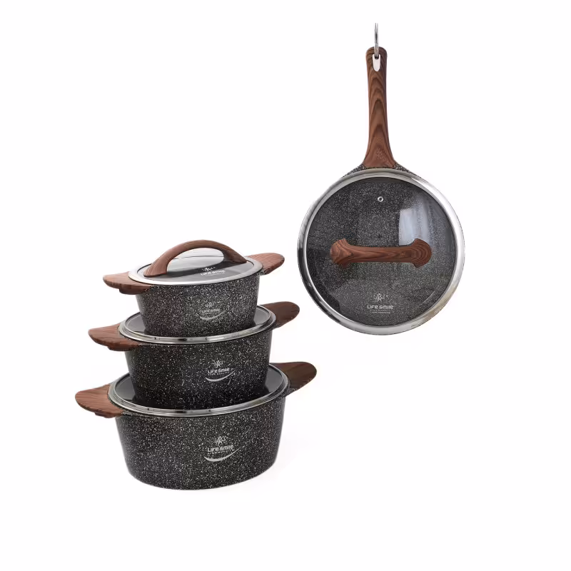 سرویس پخت و پز 8 پارچه لایف اسمایل مدل LIFEP5-8-2