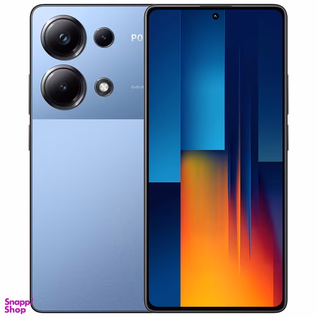 گوشی موبایل شیائومی مدل Poco M6 Pro 4G دو سیم کارت حافظه 256 گیگابایت رم 8 گیگابایت نسخه گلوبال