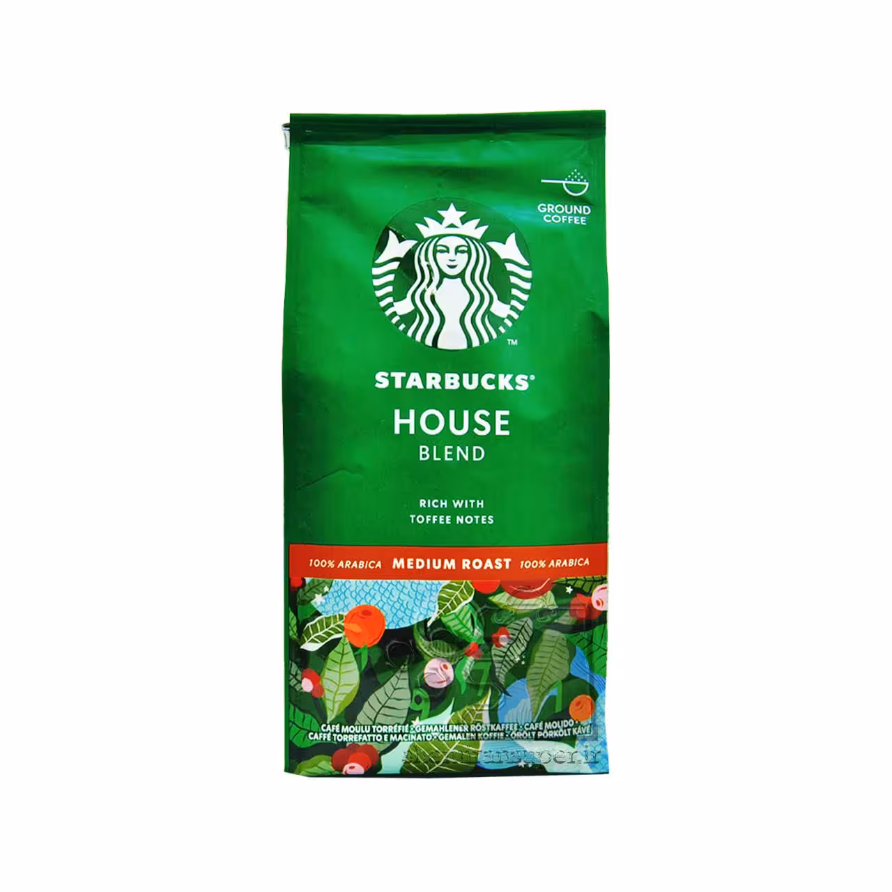 پودر قهوه هاوس بلند ( مدیوم رست ) 200 گرم استارباکس - starbucks