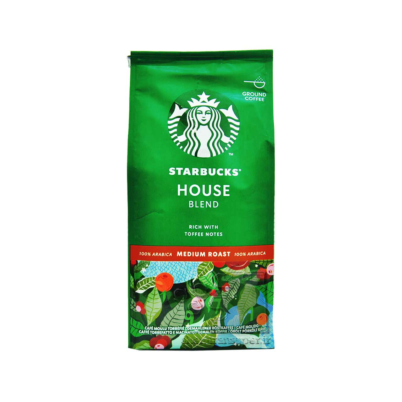 پودر قهوه هاوس بلند ( مدیوم رست ) 200 گرم استارباکس - starbucks