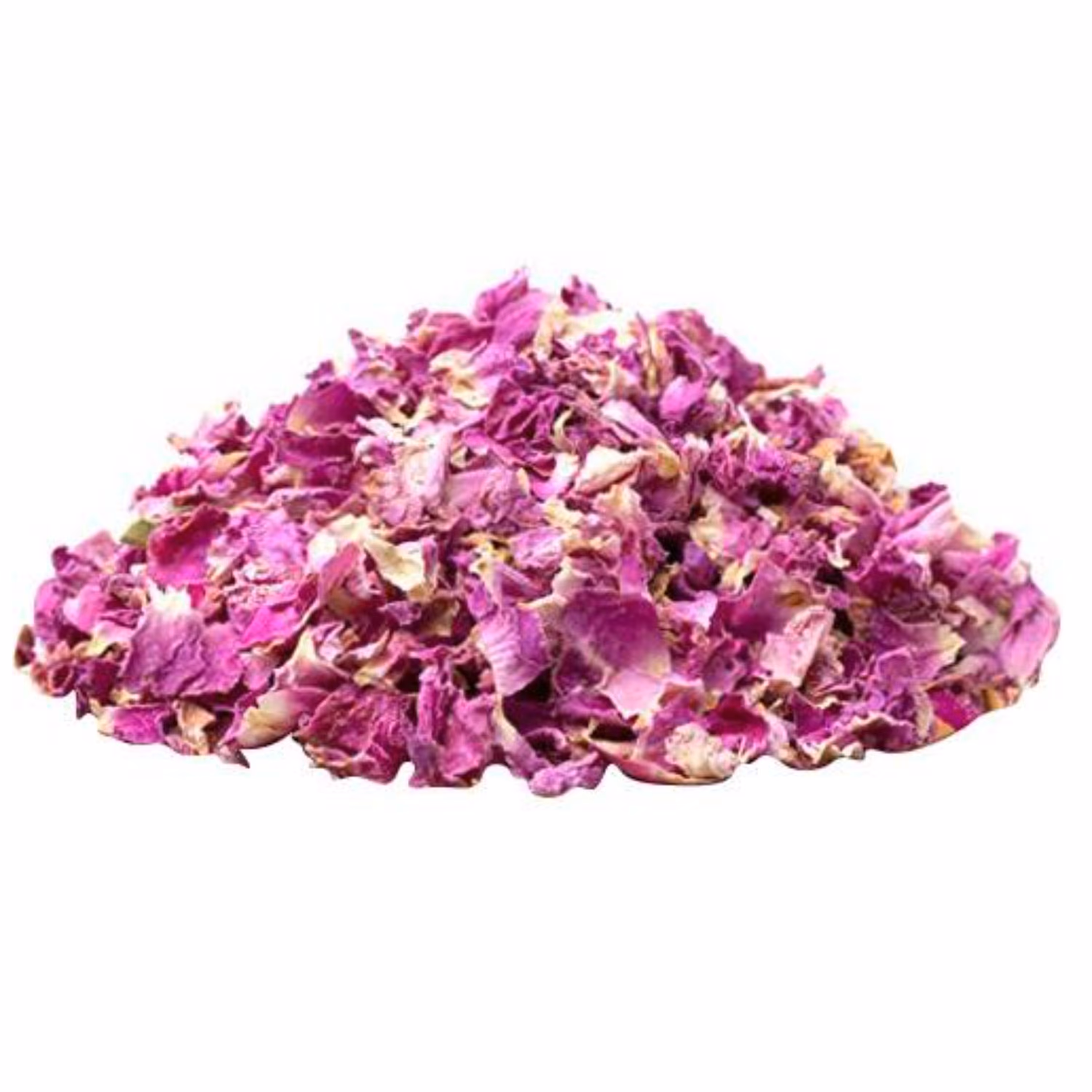 پر گل محمدی خشک قمصر کاشان (سنتی تولید خانگی)