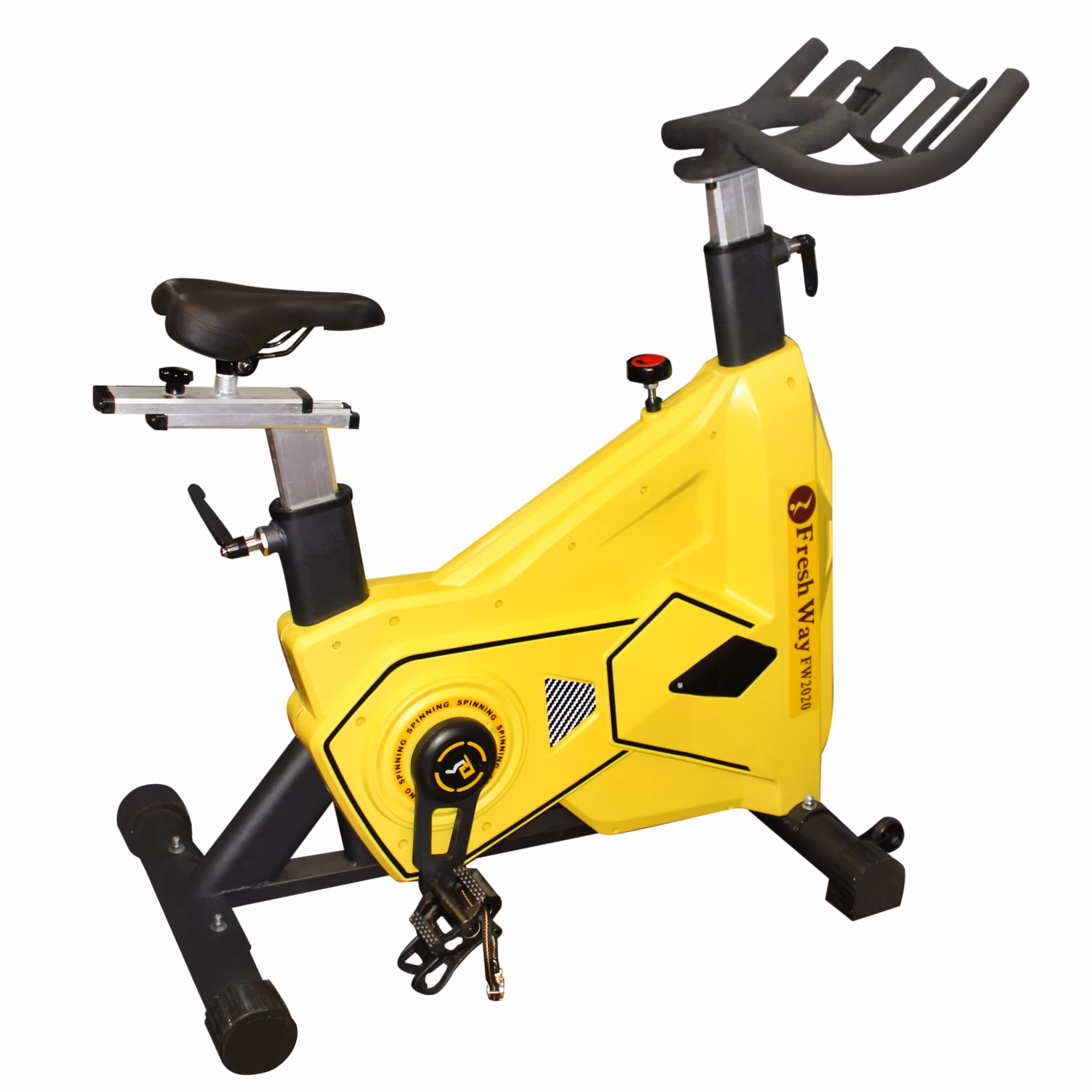 دوچرخه ثابت اسپینینگ فرش وی FW 8000 زرد