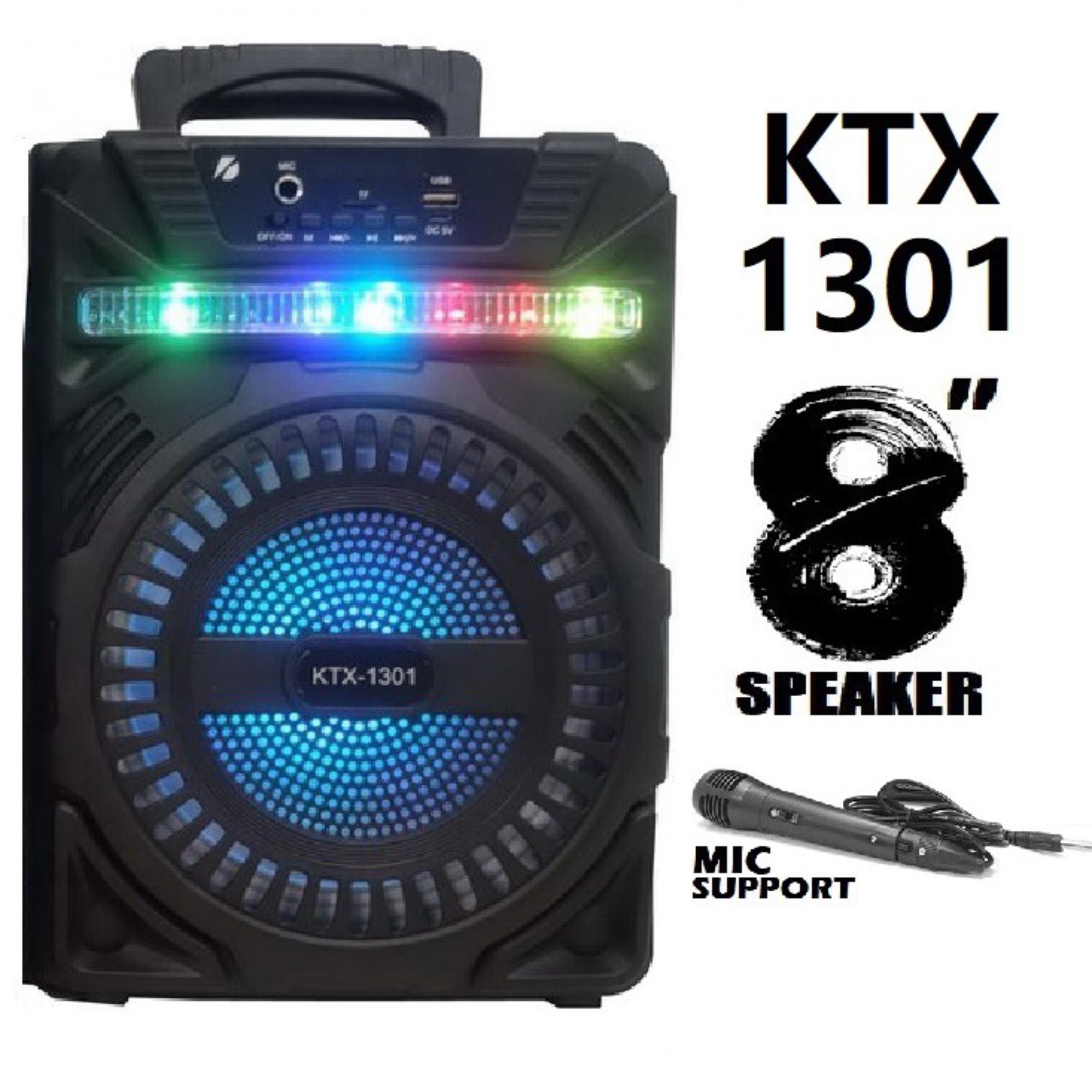 اسپیکر بلوتوثی قابل حمل مدل KTX-1301