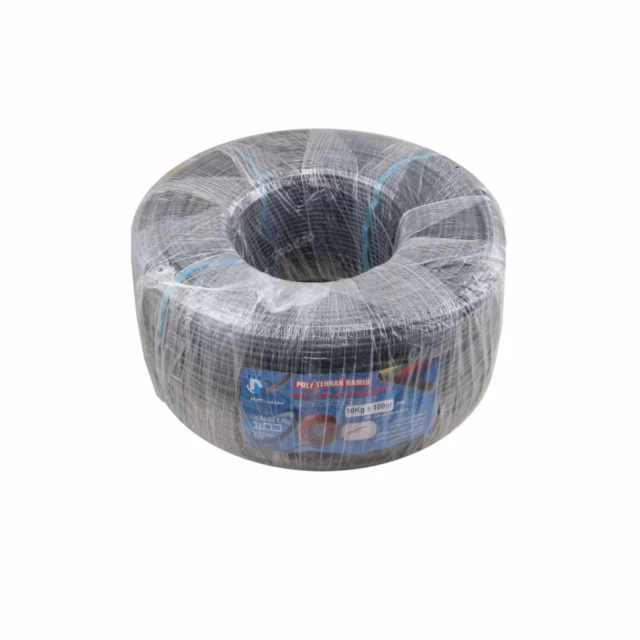 شیلنگ کولر مشکی توپ 10 کیلویی پلی تهران