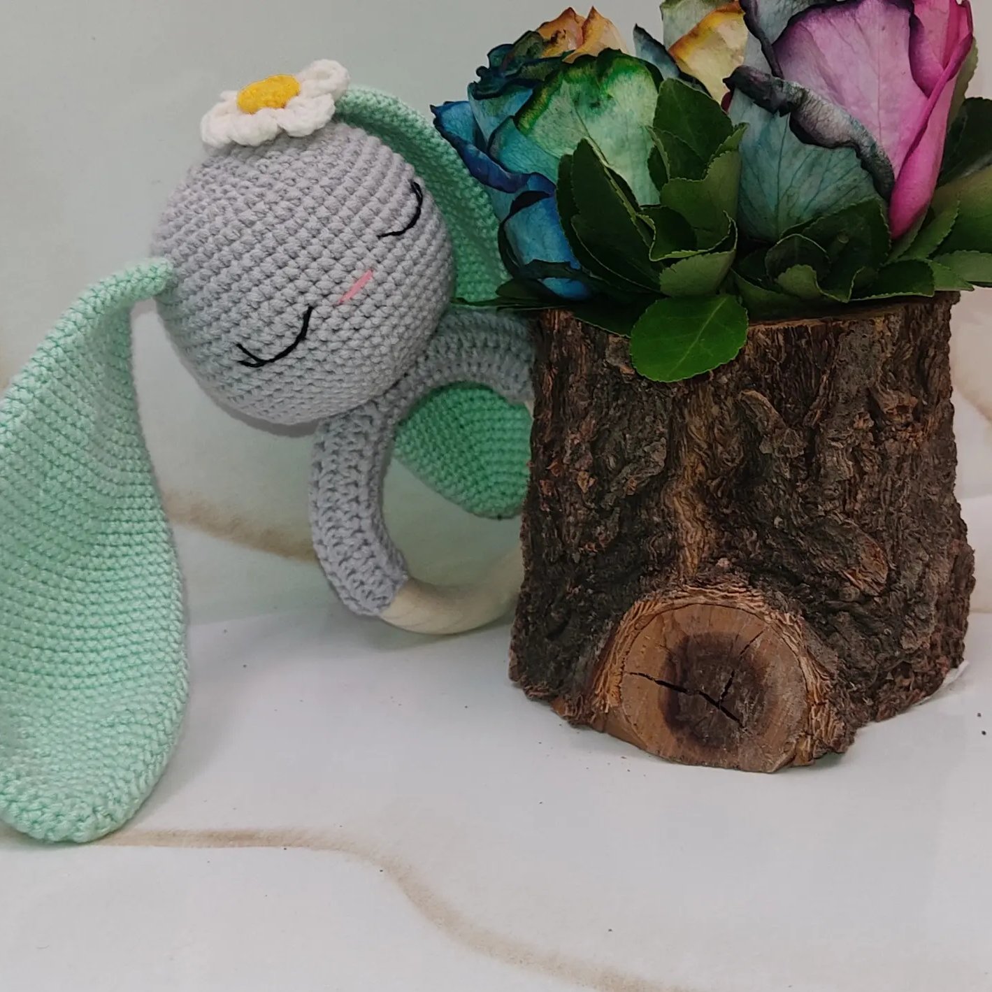 جغجغه عروسکی، جغجغه حیوانات قلاب بافی، 