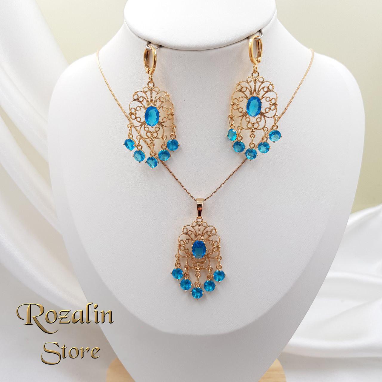 نیم ست زنانه ژوپینگ مجلسی نگین دار