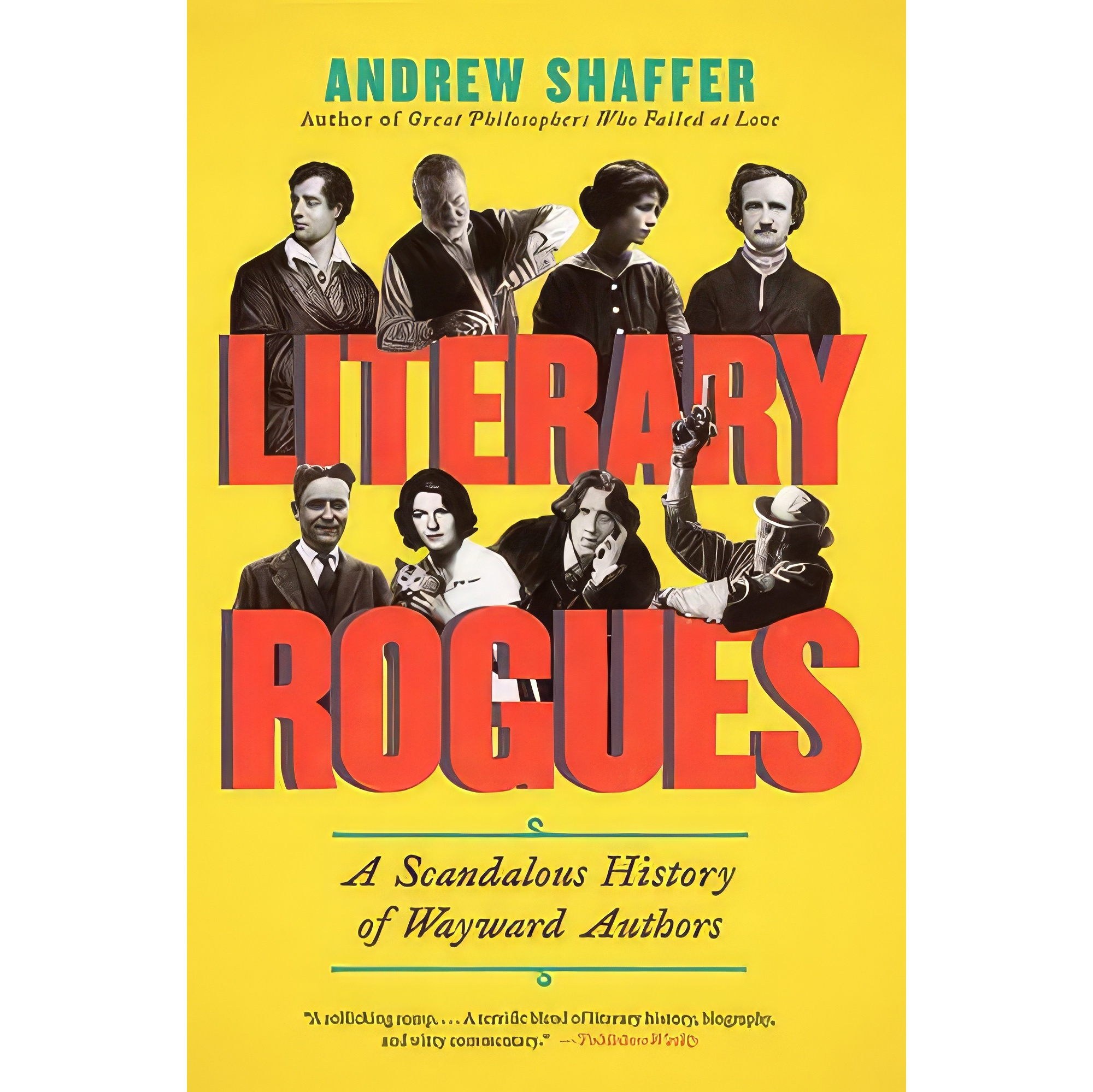 کتاب زبان اصلی Literary Rogues اثر Andrew Shaffer انتشارات تازهها