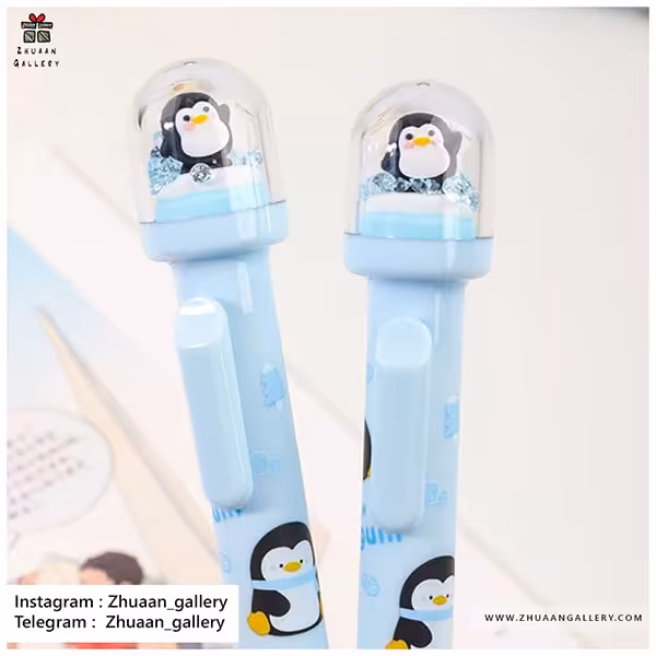 خودکار فشاری کپسولی پنگوئن کیوت