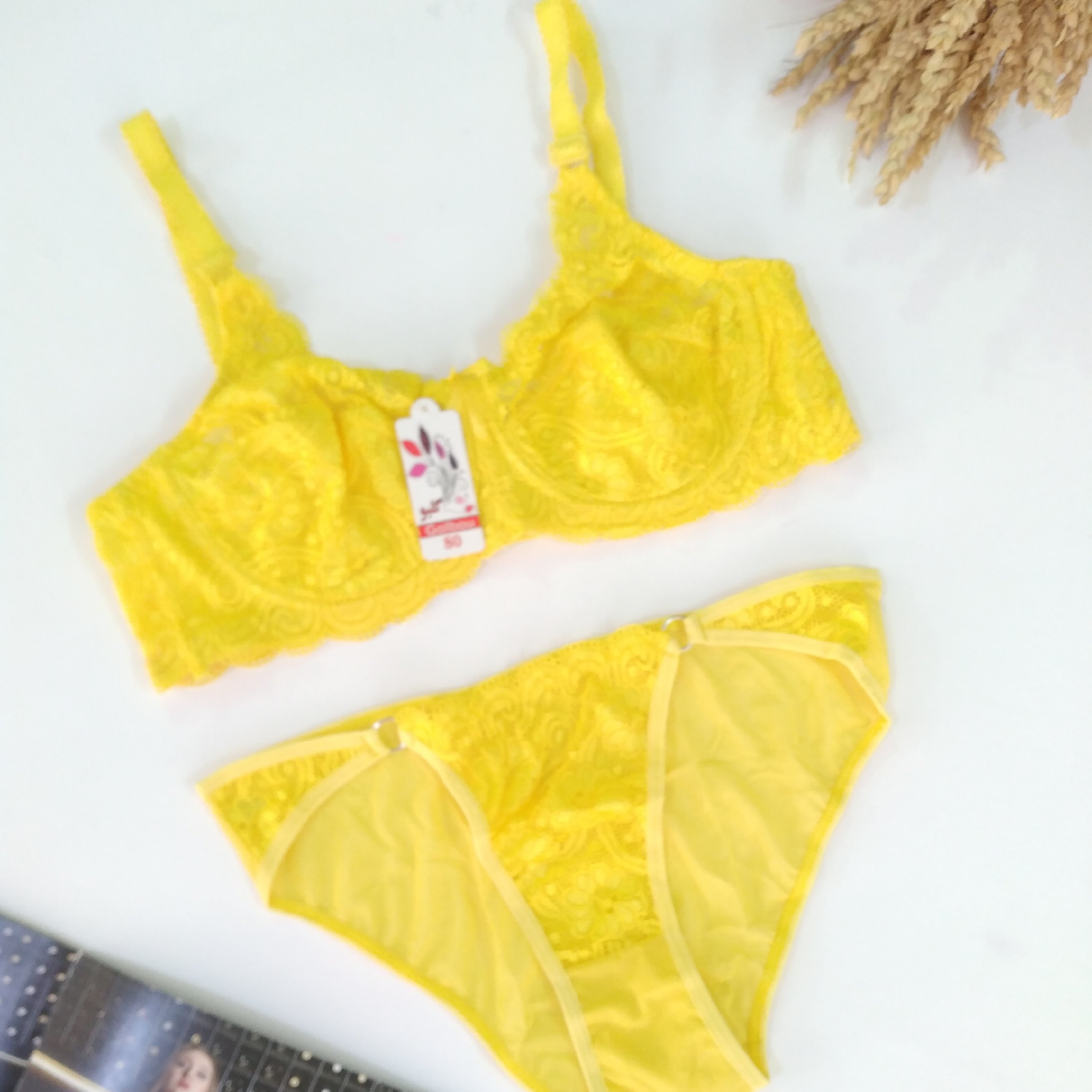 ست لباس زیر گیپور