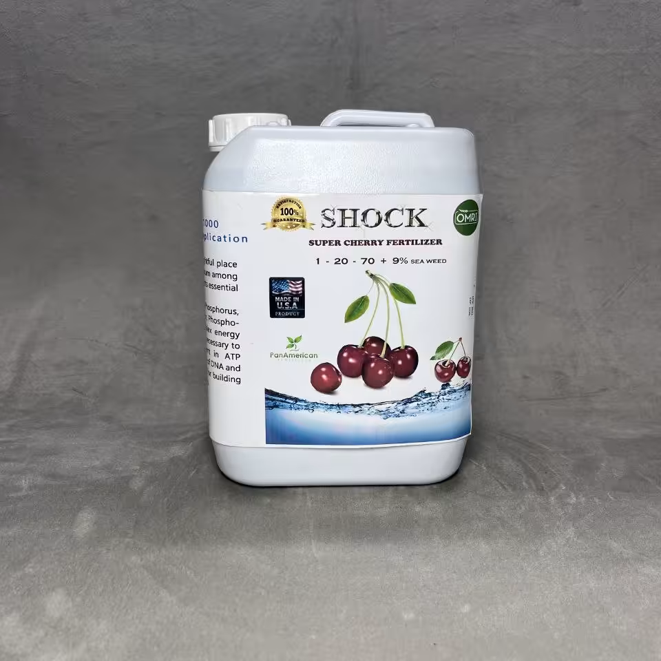 کود شوک مخصوص گیلاس و آلبالو 5 لیتری