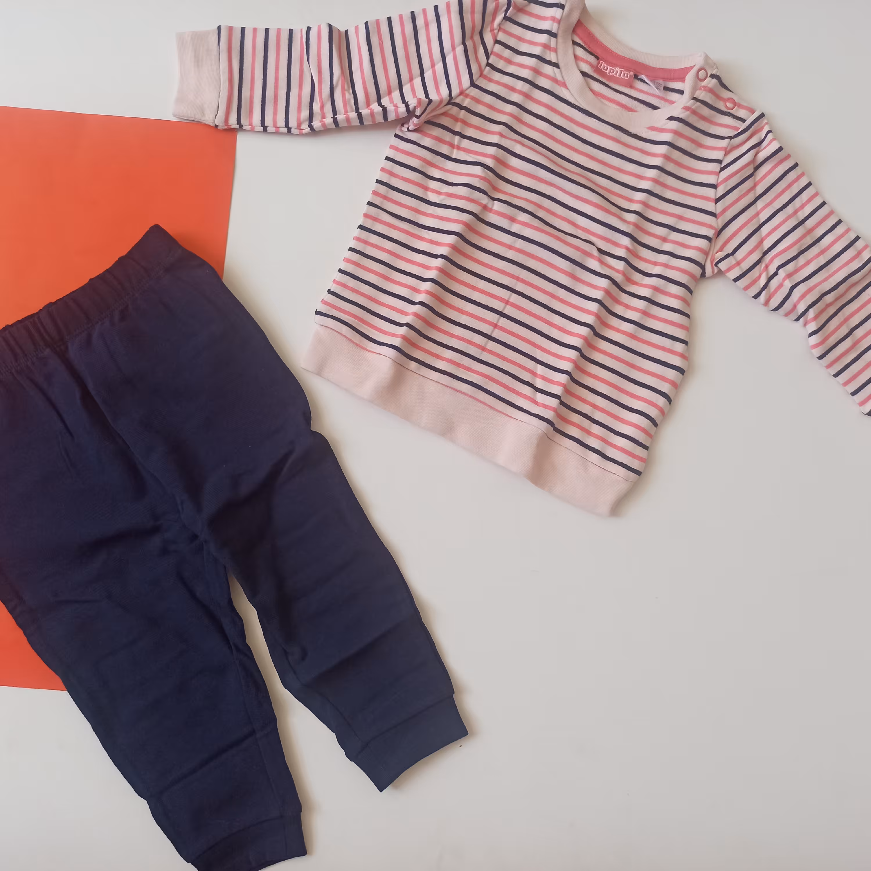 ست نخ پنبه ای دخترانه لوپیلو المان نوزادی سن 2 تا 6 ماه