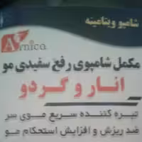 مکمل شامپو رفع سفیدی مو  انار و گردو آرنیکا