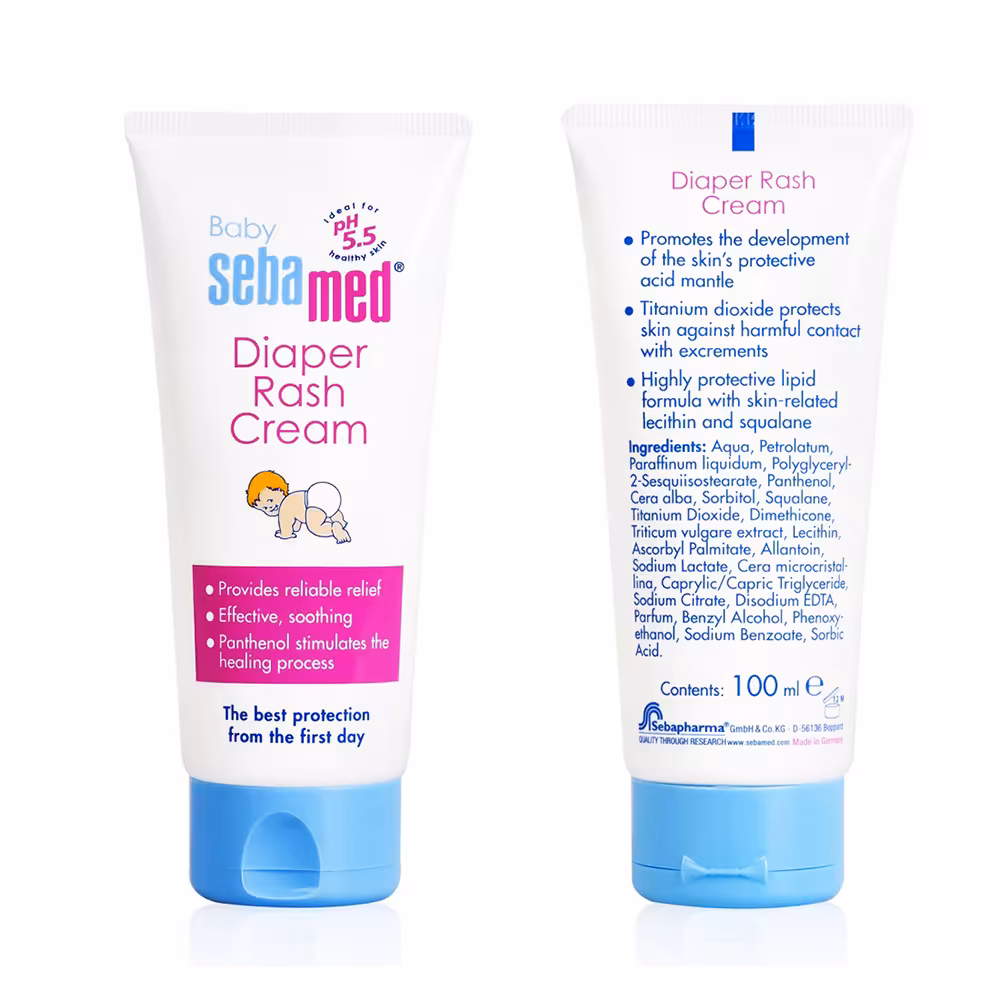 کرم راش(سوختگی) سبامد sebamed حجم 100 میلی لیتر