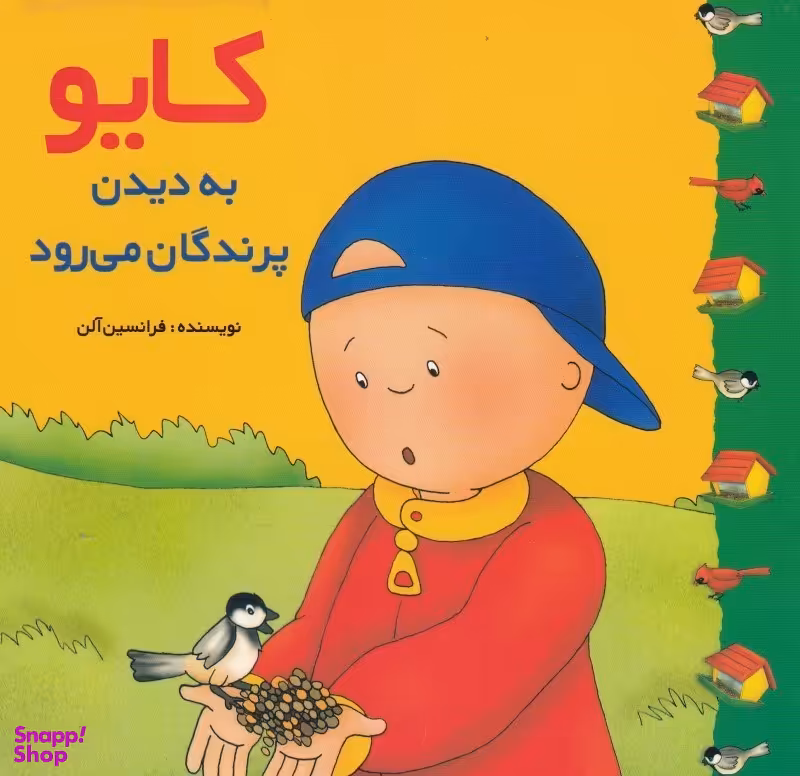 کتاب کایو (به دیدن پرندگان می رود) اثر فرانسین آلن نشر پژواک دانش