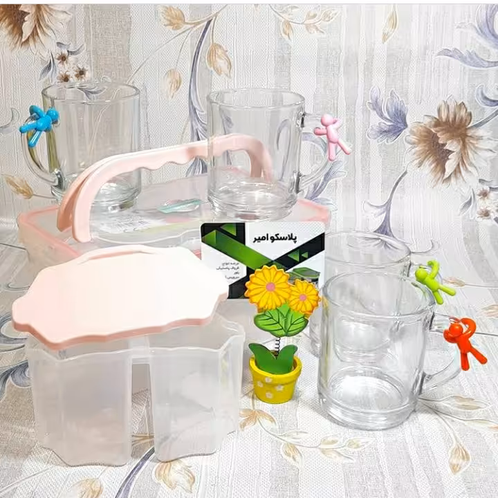 ست چای خوری 4 نفره لیمون