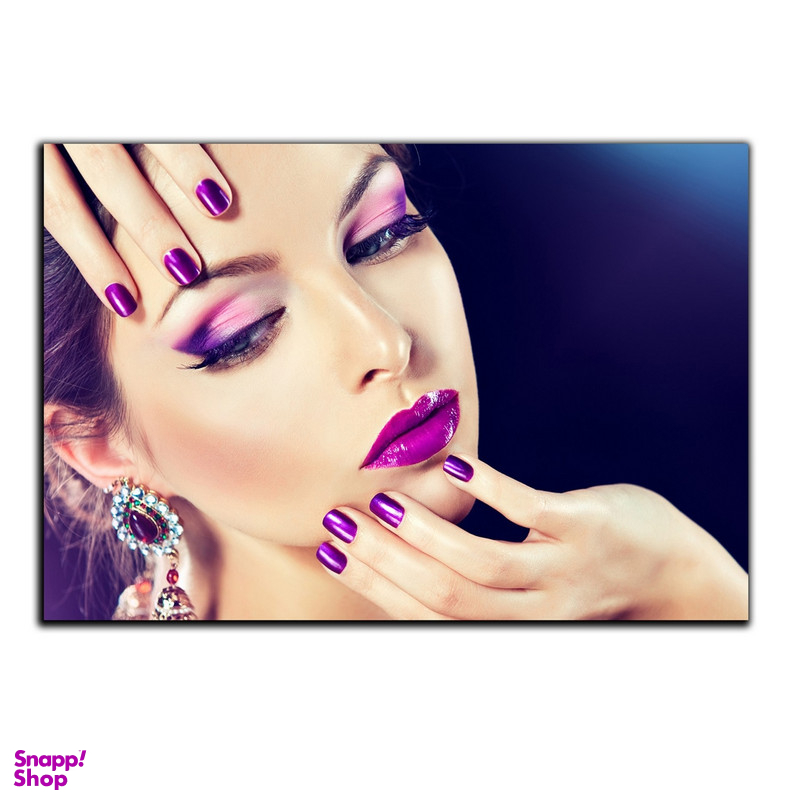 تابلو شاسی بکلیت طرح آرایش خلیجی و کاشت ناخن مدل SH-6843