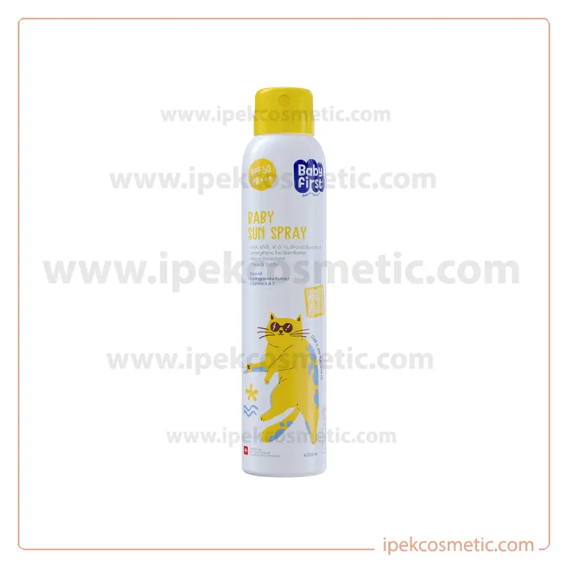 اسپری ضد آفتاب کودک بیبی فرست SPF 50