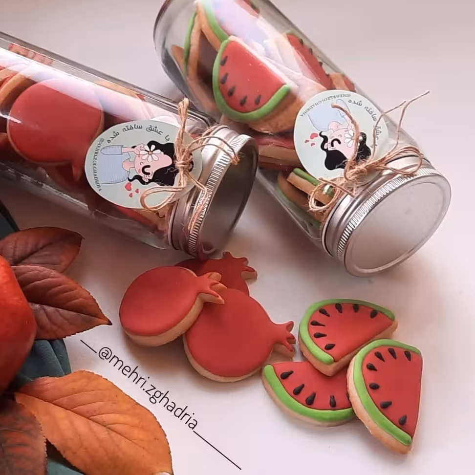 کوکی انار هندوانه 