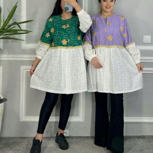 مانتو زنانه لنین مدل عروسکی
