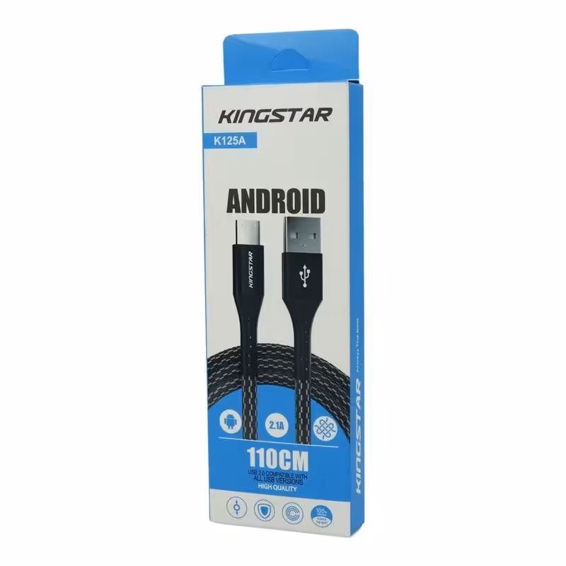 کابل شارژ میکرو کینگ استار 125