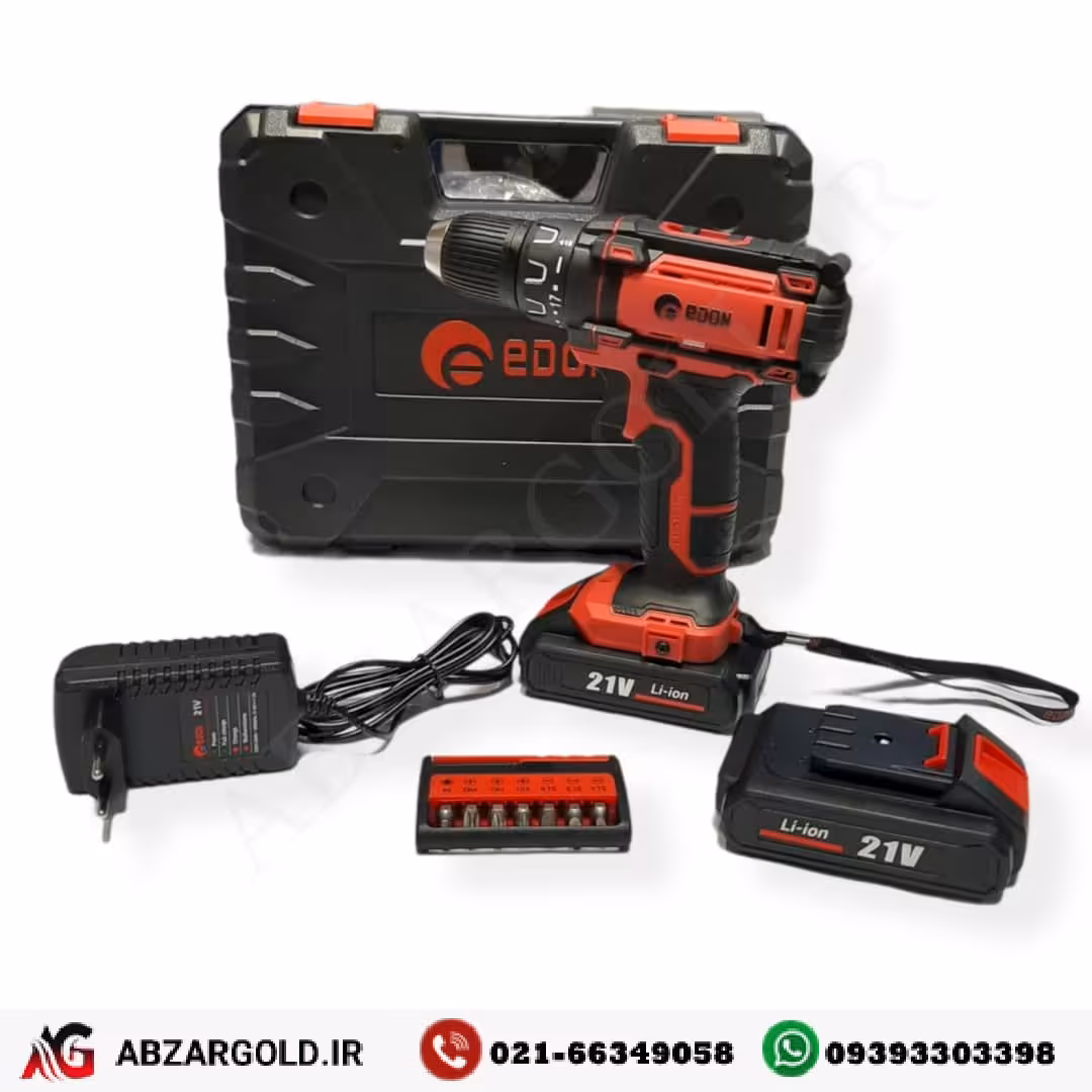 دریل شارژی 21 ولت ادون AD-21A