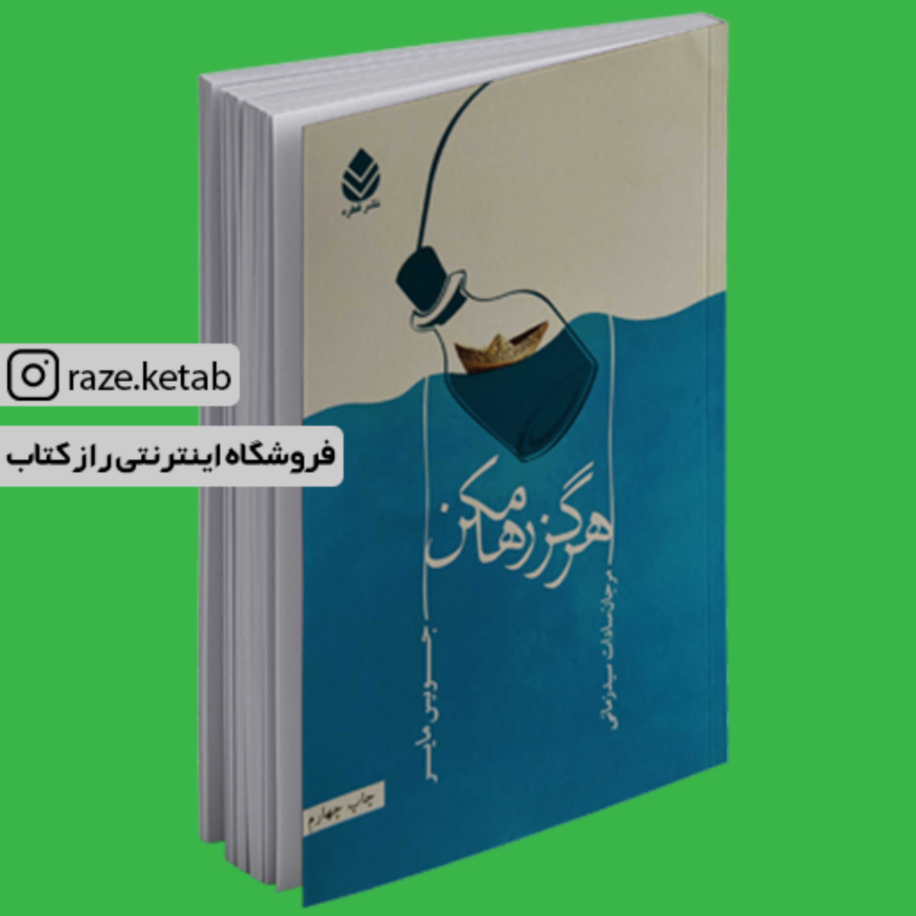 کتاب هرگز رها مکن (جویس مایر) (انتشارات قطره)
