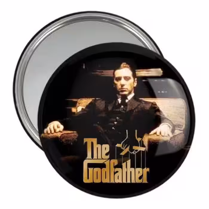 آینه جیبی خندالو مدل پدرخوانده The Godfather کد 10156