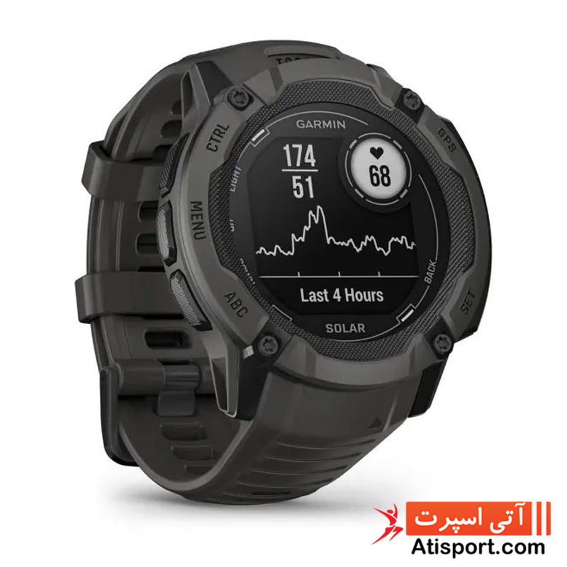 ساعت هوشمند گارمین Garmin Instinct 2X Solar کد 280500