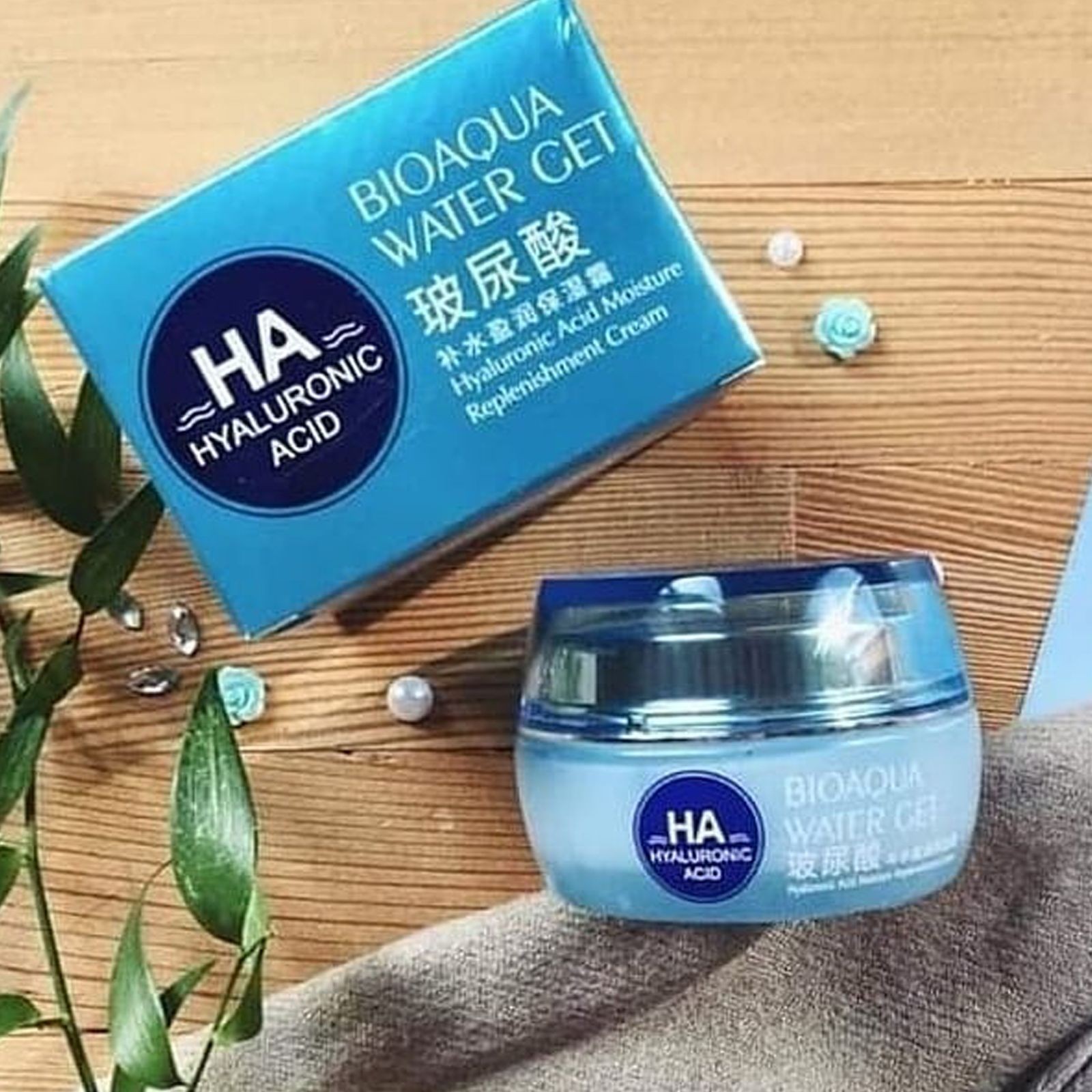 کرم مرطوب کننده و آبرسان کاسه ای هیالورونیک اسید بیوآکوا ha