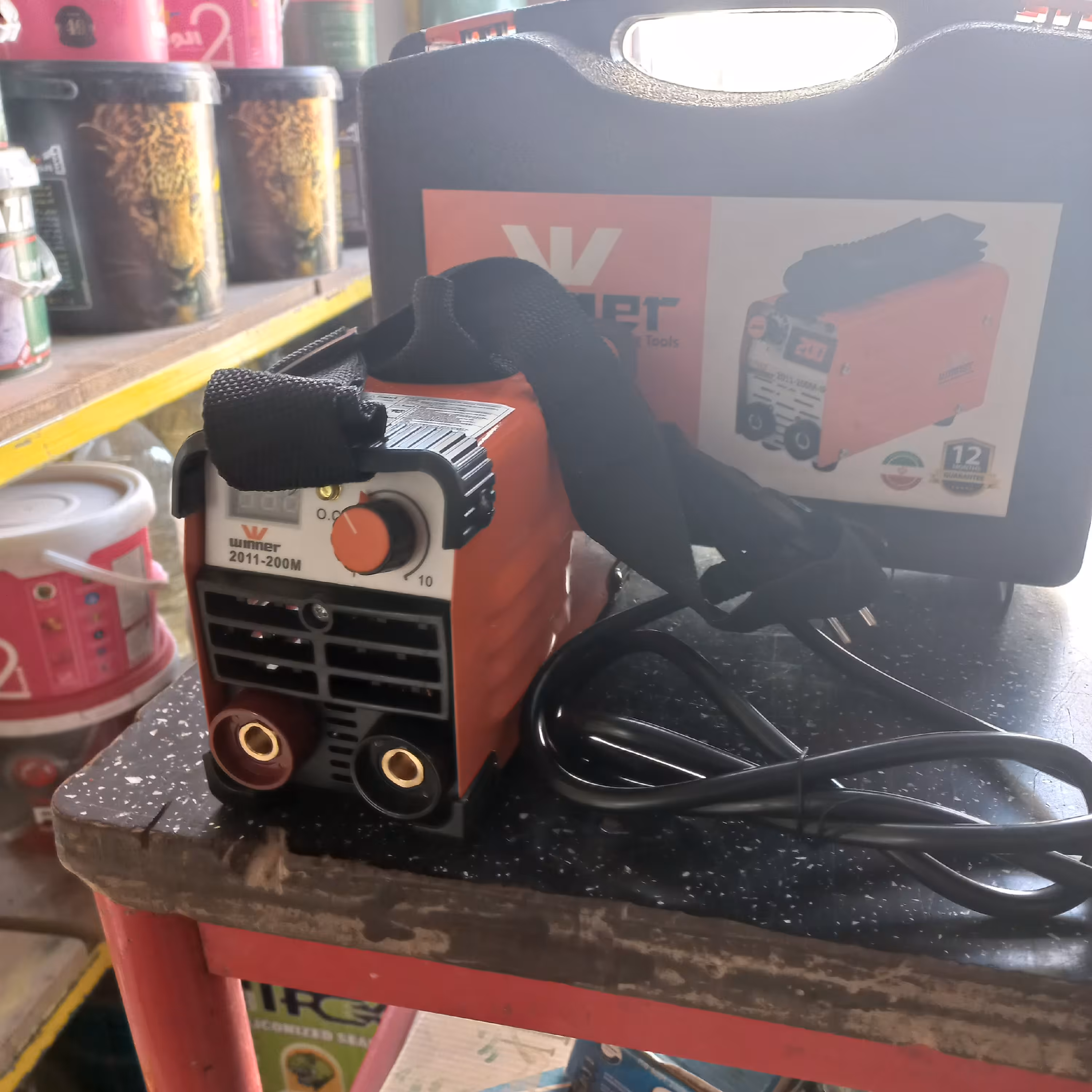 مینی دستگاه جوش وینر 200 آمپر  ایرانی کیف bmc با 3 سال گارانتی